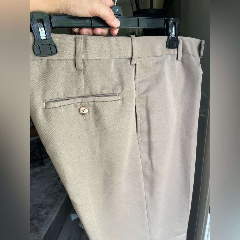 Croft & Barrow Formal Dress Pants Flat Front Straight Leg, Men’s 33x32